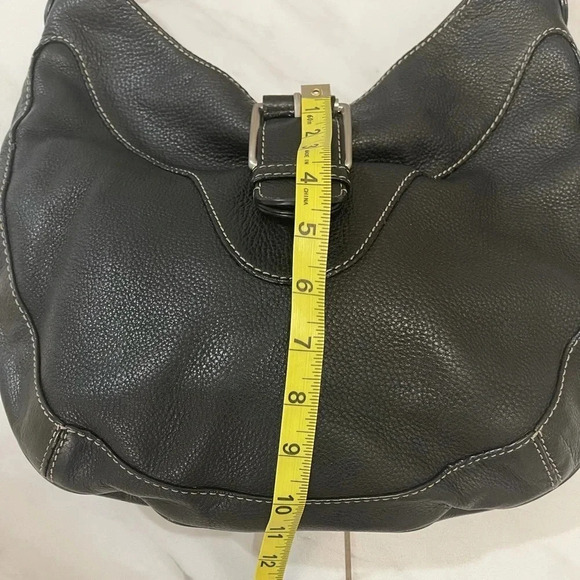 Michael Kors Black Pebbled Leather Hobo Bag - Picture 9 of 14